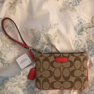 NWT Coach wristlet